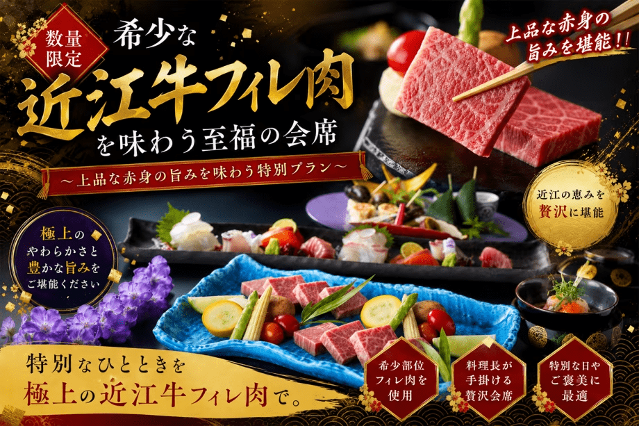 上品な赤身の旨みを味わう特別プラン
