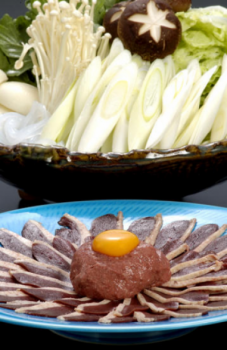 【鴨鍋】しっかりした歯ごたえで癖になる味！近江の名物料理鴨鍋◎朝食は和食ブッフェ