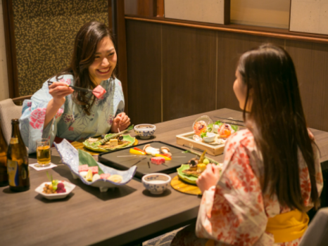 ★近江牛のステーキがメインの会席★琵琶湖の見えるお部屋★朝食は和食ブッフェ★