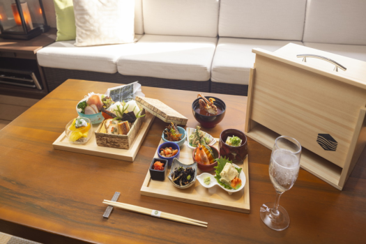 べランピング和朝食、お好きな時間にお召し上がりください。