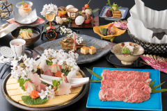 春の近江牛しゃぶしゃぶ会席