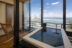 「優雅」半露天風呂