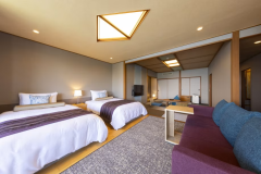 びわの風和洋室寝室