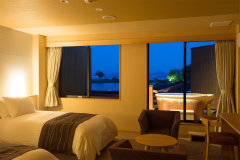 碧の章露天風呂付ツインルーム