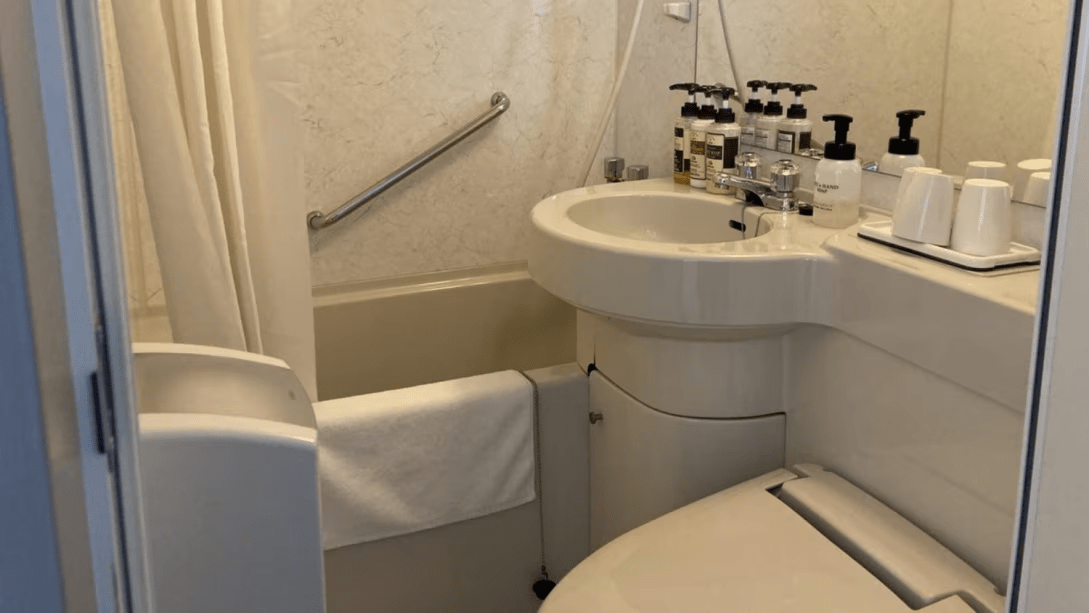 全部屋トイレ一体型のユニットバス