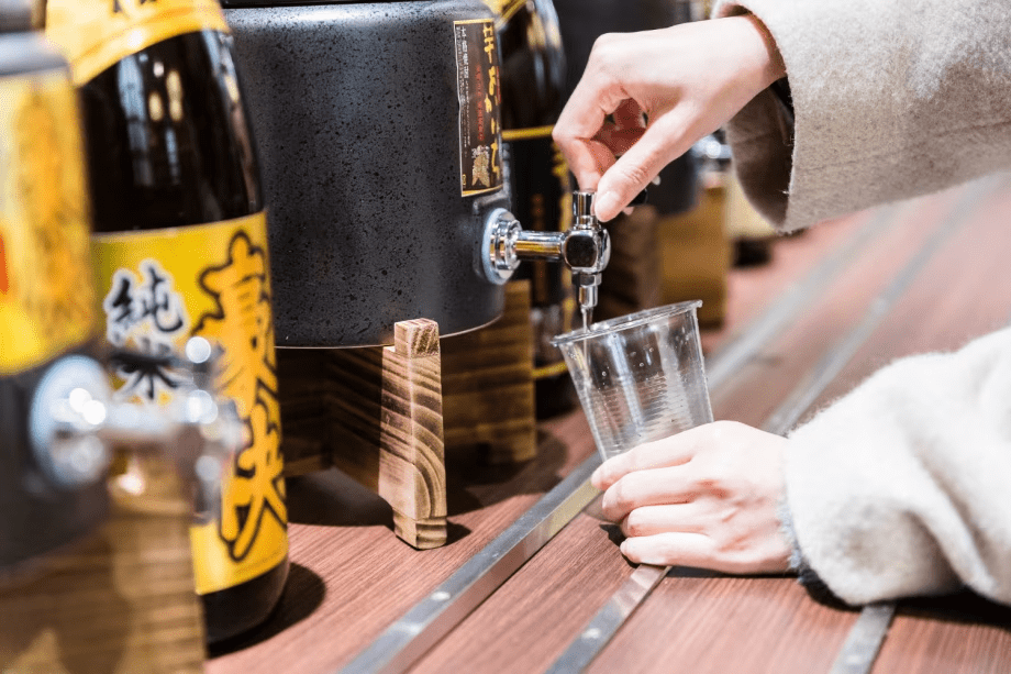 日本酒コーナー