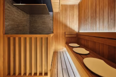 Sauna in the large bathhouse