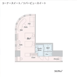 コーナースイート/リバービュースイート　一例