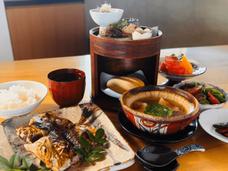 御朝食 一例 御朝食 一例