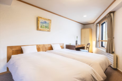 【ツイン】ふたり旅にちょうどいい［ユニットバス／21平米］