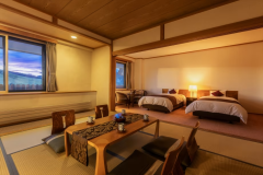 ■デラックス和洋室■ゲレンデビュー［洗い場付バス／54平米］