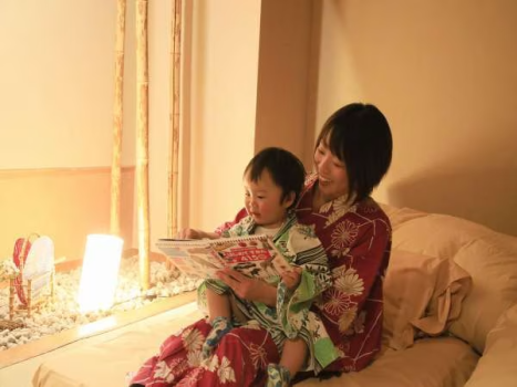 【赤ちゃん・お子様】お子様も安心の和室。お食事は基本お部屋食