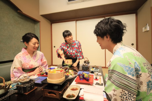 当館は基本お部屋食♪
