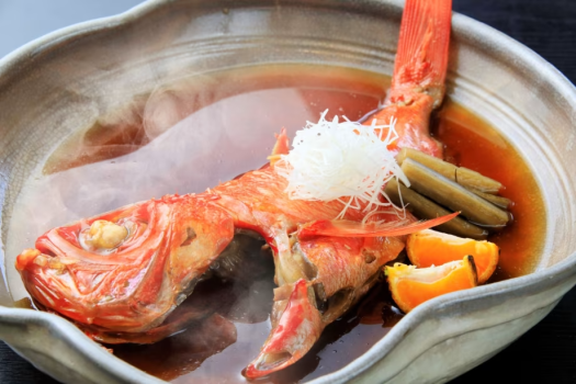 自慢の【元祖・金目鯛熱海煮】