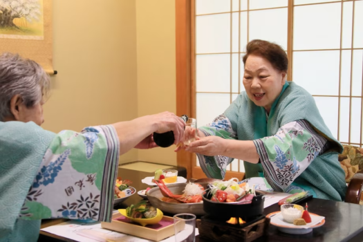 【量より質！】金目鯛orお肉鍋の選べるメイン★高クオリティプラン【小食・シニアの方に】