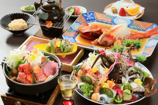 【量より質！】金目鯛orお肉鍋の選べるメイン★高クオリティプラン【小食・シニアの方に】