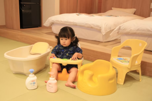 【赤ちゃん大歓迎】バンボやベビーバス、バスチェア等の貸出あり◎（数に限りがあります）
