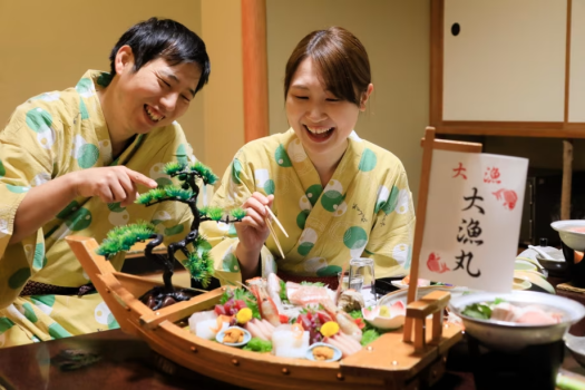 豪華舟盛はお刺身好きにはたまらない！！