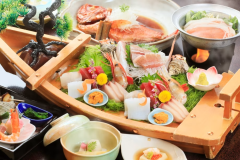 お魚好きさんにオススメな豪華舟盛＆金目鯛の姿煮付きプラン★