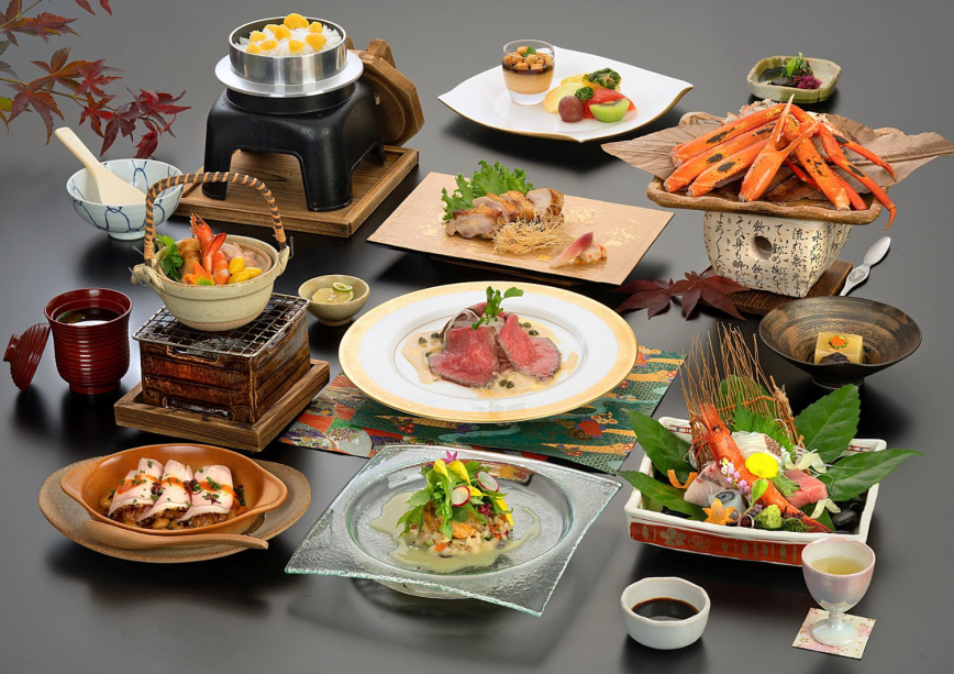 2025【館内利用券お1人様2,000円相当付】リバービュー本館指定　秋の特別会席　コウノトリ実りの秋　ラ・スイート神戸ハーバーランドグループ監修