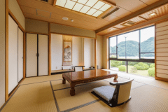 *【特別室】窓からはリバービューの自然の景色が広がります