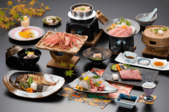 2025【館内利用券お1人様2,000円相当付】『冬のたじまプレミアム』極上のボリューミーな神戸ビーフロースステーキがメイン　兵庫の旨い物尽くし