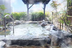 露天風呂付【和洋室】和室約11畳＋洋室約10畳【静和】　露天風呂