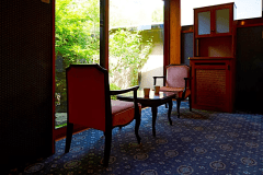 松籟亭：胡蝶　広縁