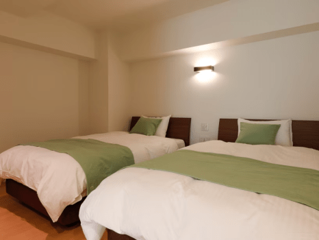 [Hakuro]Japanese style twin room with private open-air bath