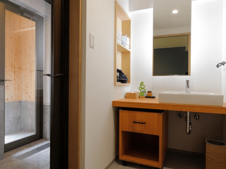[Hakuro]Japanese style twin room with private open-air bath