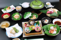*【青山会席（一例）】常のお料理よりグレードアップした全12品の会席。※季節によってメニューが変わります。