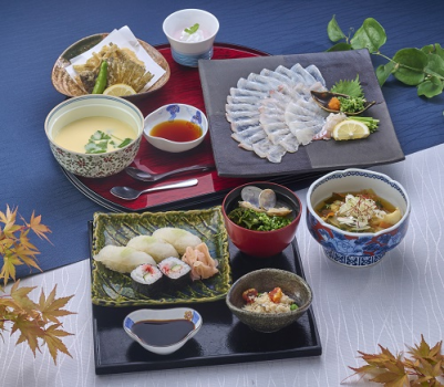 鮃尽くし御膳