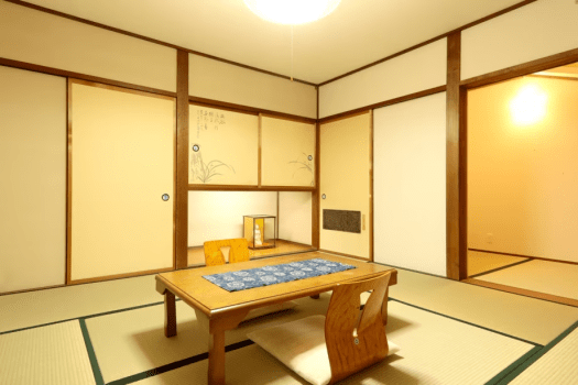 【蘭の間（禁煙）】星を眺める屋根裏部屋でゆっくり 8畳+4畳