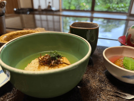 朝食_山椒茶漬け