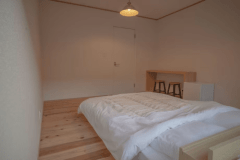 フォレストダブルルーム
広さ6畳（10㎡）／ベッドサイズ：横幅140cm・縦幅195cm