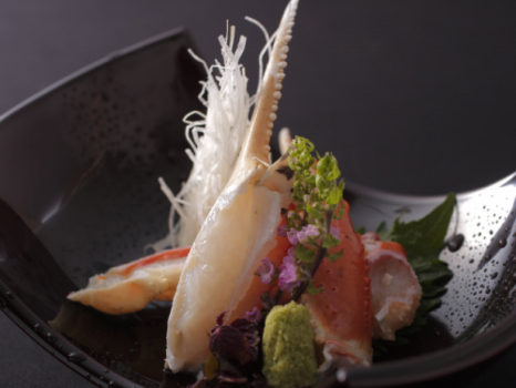 【昼食日帰り】＜特撰＞『蟹料理のルーツを味わう／京都間人の伝統活がに料理（茹で蟹付き）』（※間人蟹ではございません）