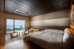 海天一色の間(オーシャンビュー)：和洋室10畳✖貸切露天風呂【鯛幸・吉匠・月花・波光】