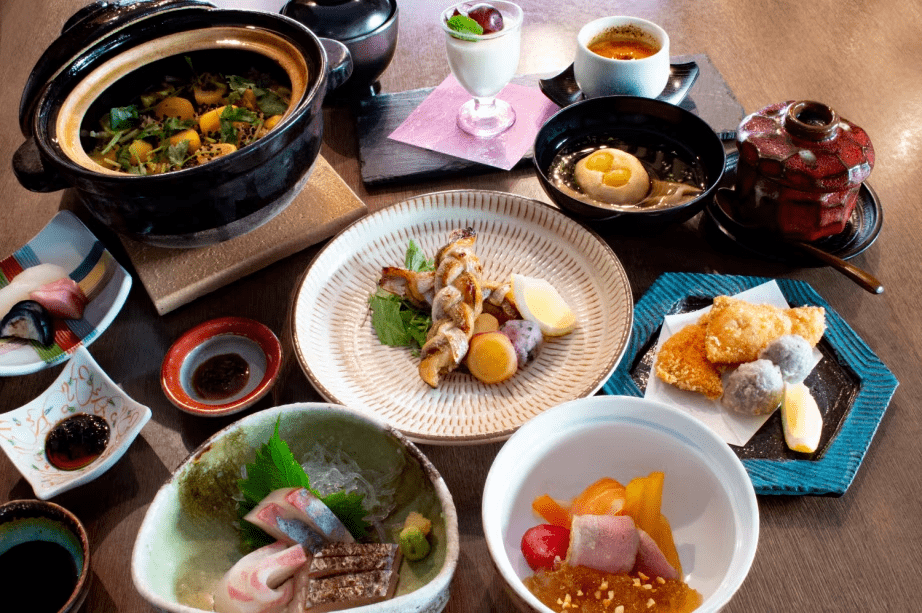 期間限定【日帰りディナー＋温泉入浴券付き】和食／笠庵 賛否両論