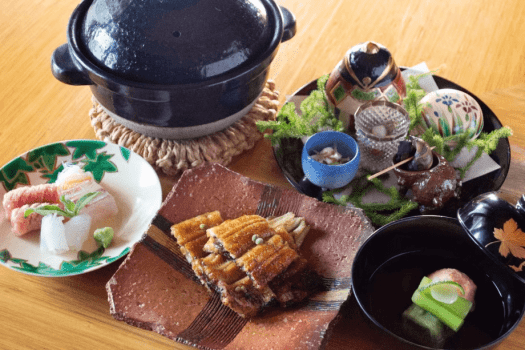 【日帰りランチ】カウンター割烹 露庵温味｜初夏の新仔（鰻）コース