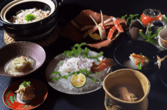 【日帰りランチ／蟹コース】カウンター割烹／露庵温味｜冬季限定（13:30～）