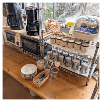 食堂（朝食スペース）