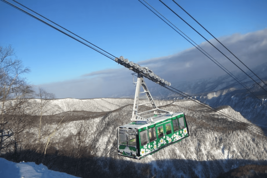黒岳ロープウェイ（冬季間）白銀の世界をおたのしみください