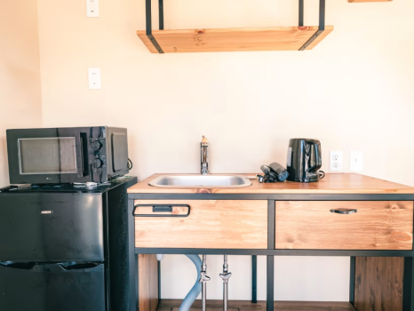 トレーラーハウス(トイレ・シャワー・冷暖房完備・禁煙) トレーラーハウス(トイレ・シャワー・冷暖房完備・禁煙)