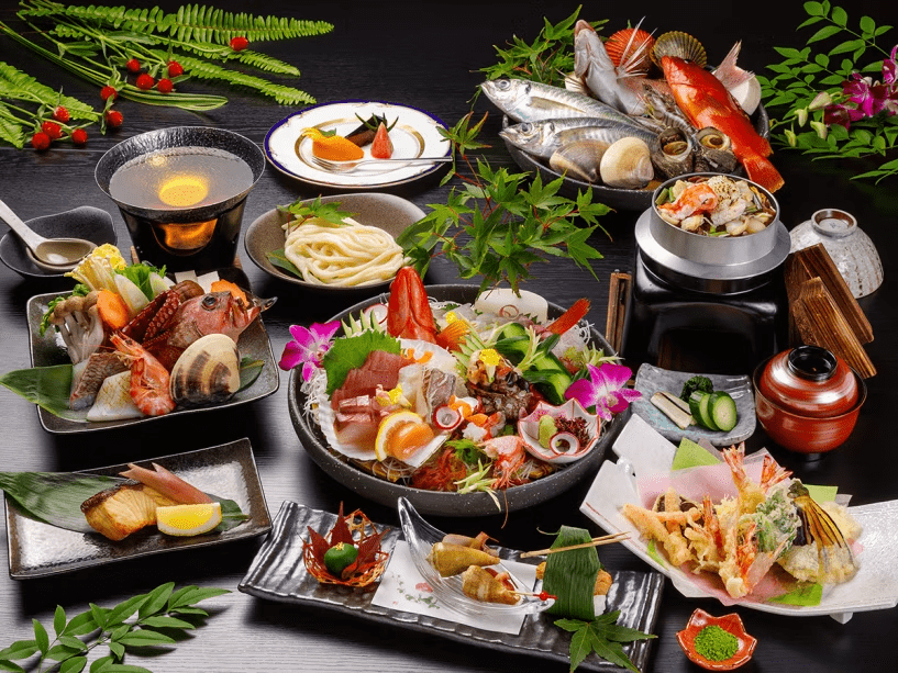 海鮮大好き　紀州の『海の幸』満足プラン　【蓮】