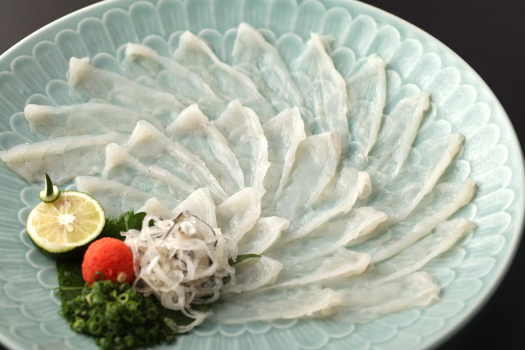とらふく味わい会席-とらふく刺し30枚