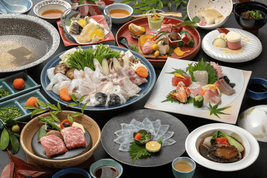 特別室にお泊まりいただいたお客様だけの秋冬特別会席 特別室にお泊まりいただいたお客様だけの秋冬特別会席