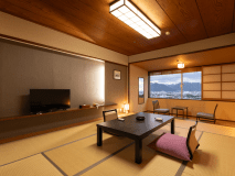 【萩市街を一望♪】本丸・和室（５－６階市内側 ）客室イメージ