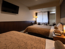 【ベッド派さんに♪】本丸３階・ツイン（広さ：21.3平米）