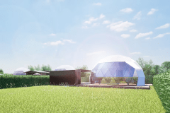 スタンダード・ドーム＜Standard Dome＞-7ｍドームテン・客室風呂・プライベートサウナ-