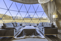 ラグジュアリ・ドーム＜Luxury Dome＞-10ｍドームテント・客室風呂・プライベートサウナ-